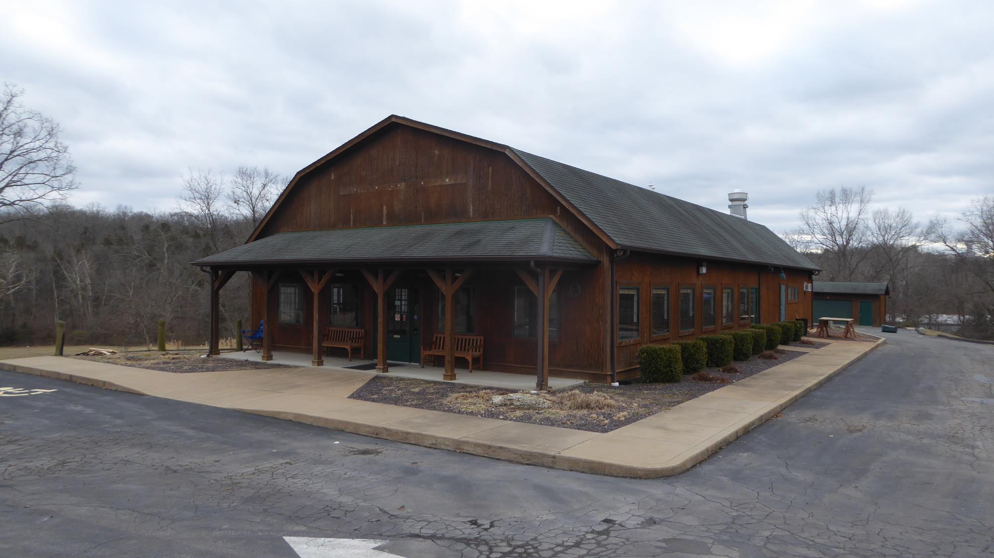 The Cafe Smok N Pi Building shortly after is was purchased in Fall 2019